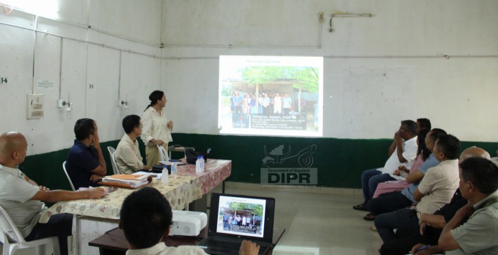 SDPDB Bhandari meeting held at the Community Health Centre, Bhandari on September 16. (DIPR Photo)
